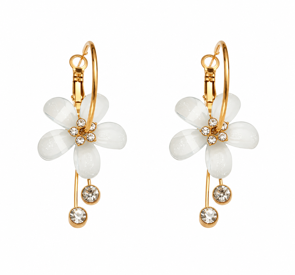 Boucles d'oreilles - Mylène Blanche