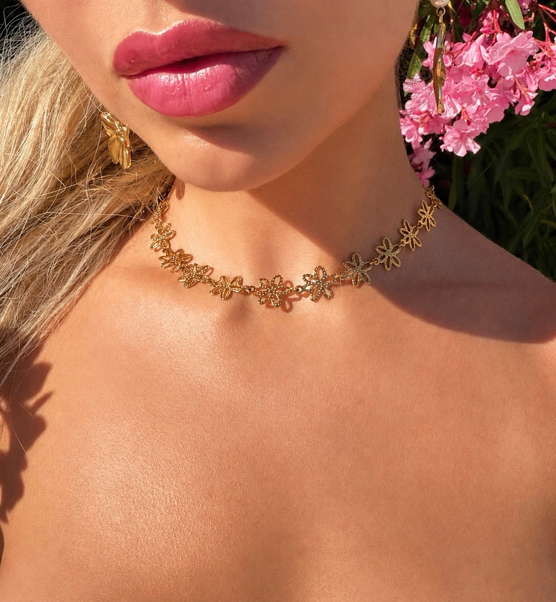 Collier - Camélia