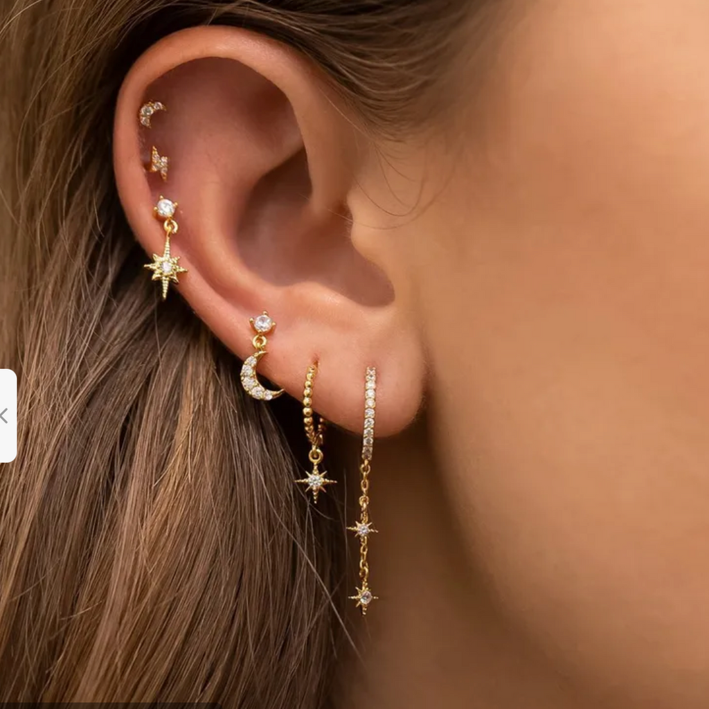 Boucles d'oreilles - Compo Aurore