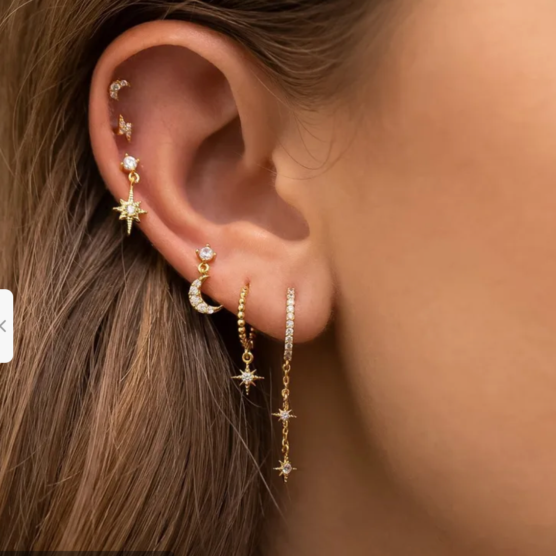 Boucles d'oreilles - Compo Aurore