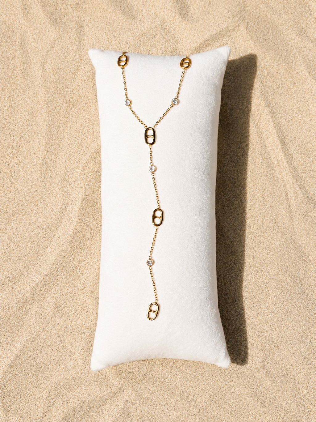 Collier maille marine - Mila